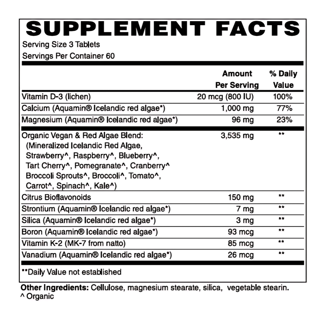 Calcium - Algae (Plant) Based