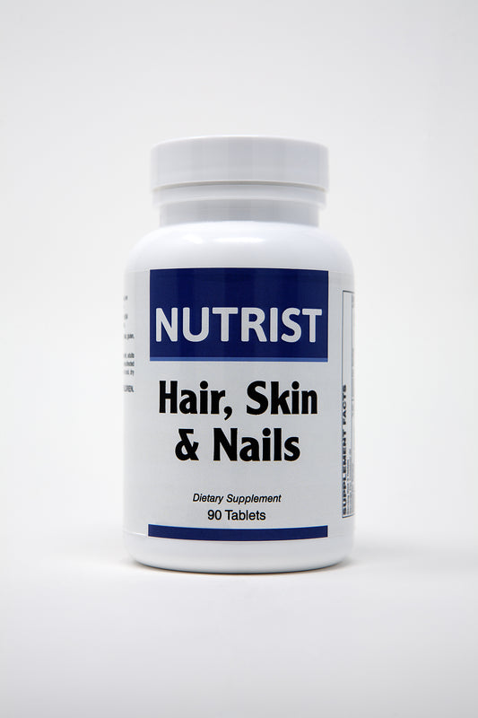 Women, Hair Skin & Nails Vitamins, Biotin, Made in USA, Choline Inositol Supplements