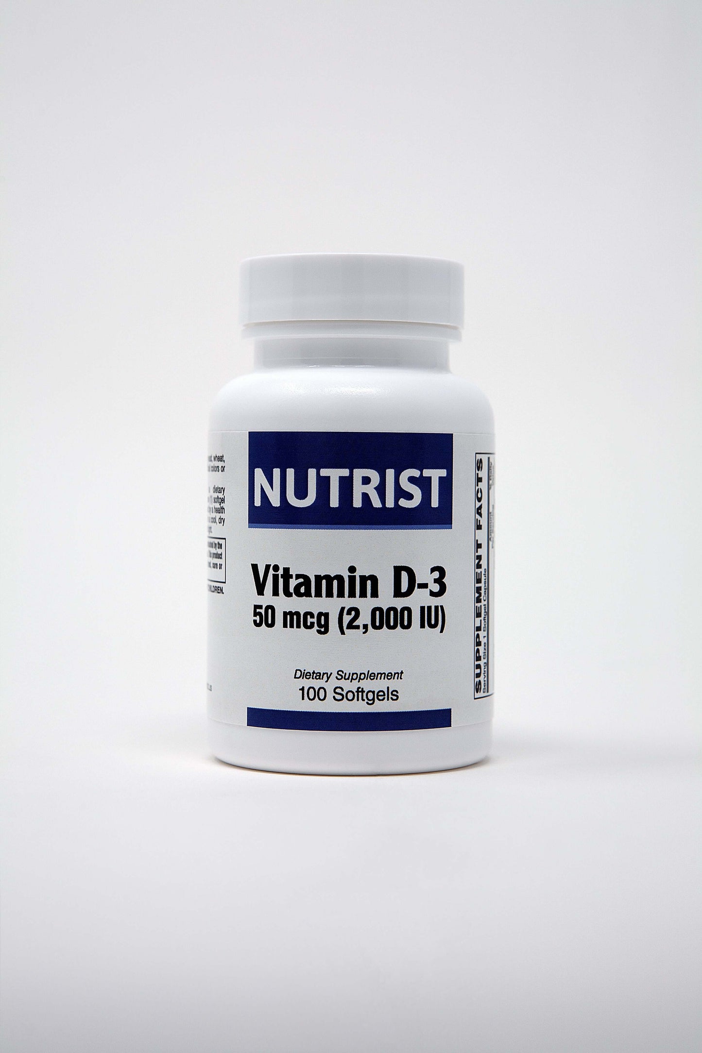 vitamin D-3 (cholecalciferol) 50 Mcg ( 2000 IU) 250 Soft gel capsules